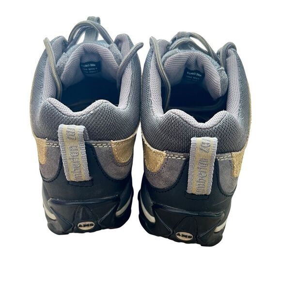 Zamberlan Olive Green Grey Suede Lace Up Hiking Trail Sneakers - Picture 4 of 11